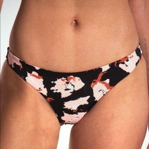 The Bikini Lab Feline Fine Reversible Hipster NWT